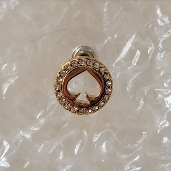 Kate Spade New York Spot The Spade Pave Halo Stud • 1 Single Earring - Picture 7 of 13